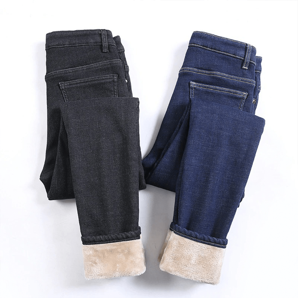 Jacqueline™ | Ultimativ dehnbare, warme Fleece-Jeans