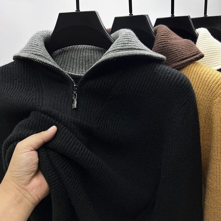 Jakobii™ | Noble Half-Zip Sweater für Herren